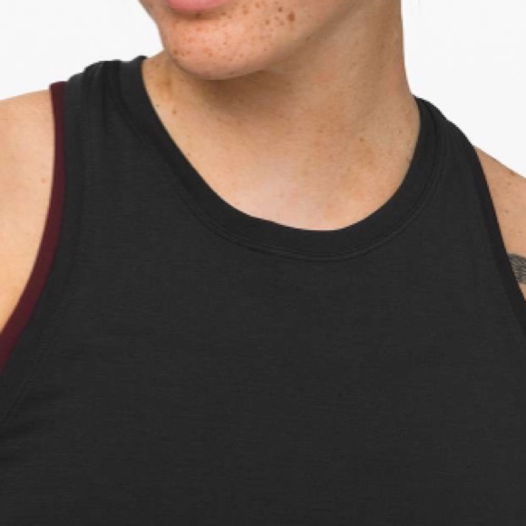 🟠SOLD🟠Lululemon Swiftly Speed Tank *Cinch -Blac - Picture 8 of 8